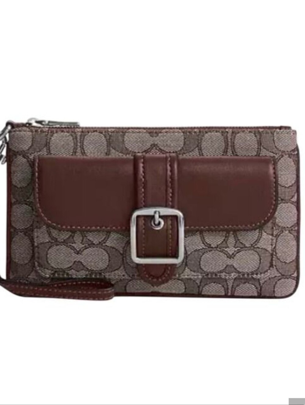 Coach Ashton Signature Canvas Wristlet Brand New!💖